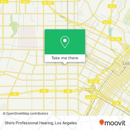 Shin's Professional Hearing map