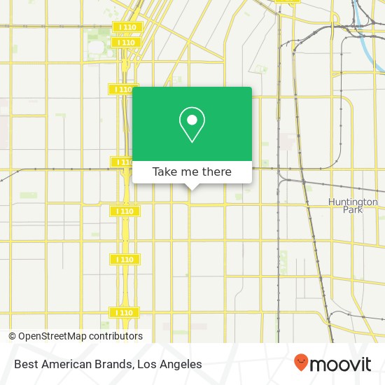 Best American Brands map