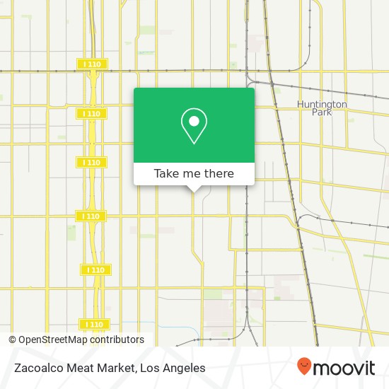 Zacoalco Meat Market map