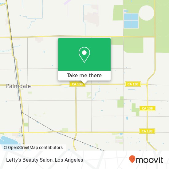 Letty's Beauty Salon map