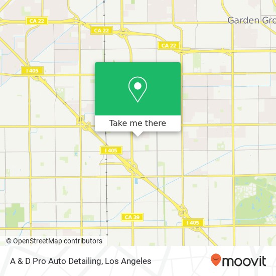 A & D Pro Auto Detailing map