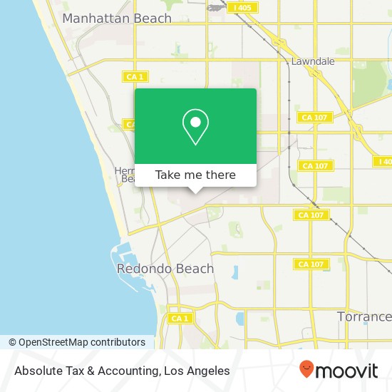 Mapa de Absolute Tax & Accounting