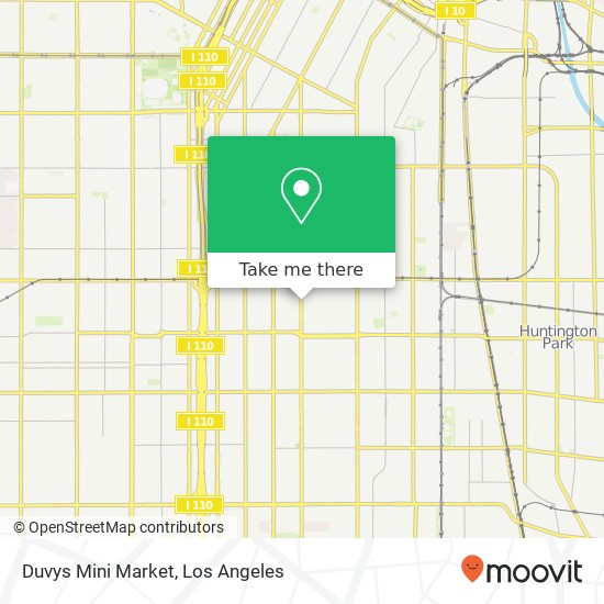Duvys Mini Market map