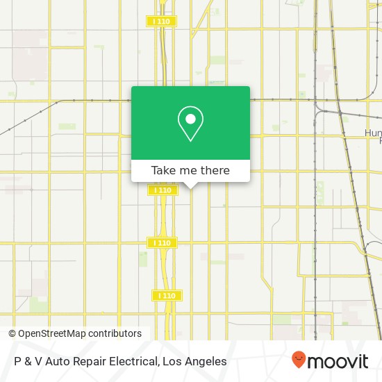 P & V Auto Repair Electrical map