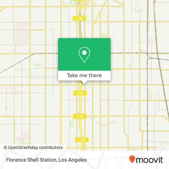 Mapa de Florence Shell Station