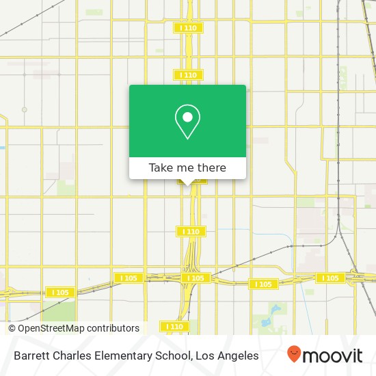 Barrett Charles Elementary School map