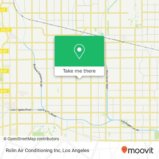 Rolin Air Conditioning Inc map