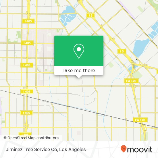 Jiminez Tree Service Co map