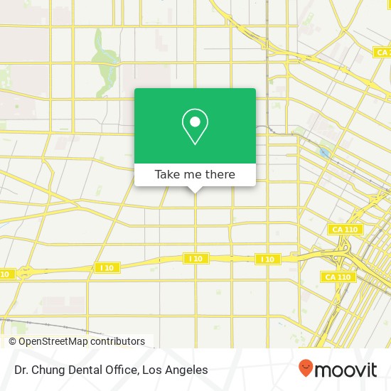 Mapa de Dr. Chung Dental Office