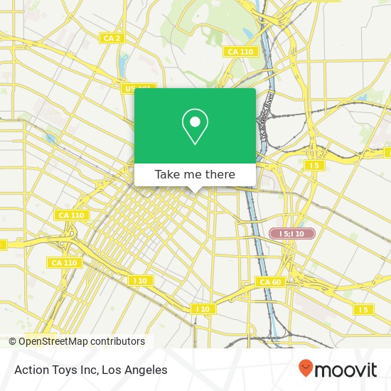 Action Toys Inc map