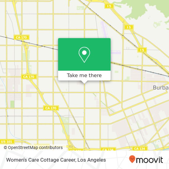 Mapa de Women's Care Cottage Career