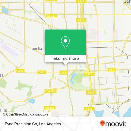 Evna Precision Co map