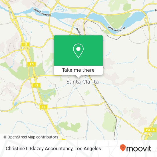 Christine L Blazey Accountancy map