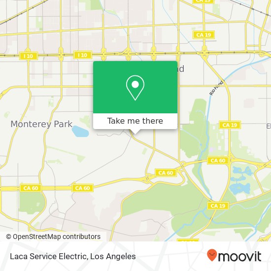 Laca Service Electric map