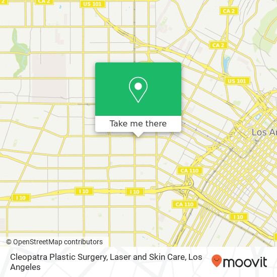 Mapa de Cleopatra Plastic Surgery, Laser and Skin Care