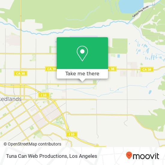 Tuna Can Web Productions map