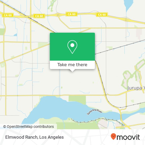 Elmwood Ranch map