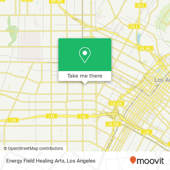 Energy Field Healing Arts map