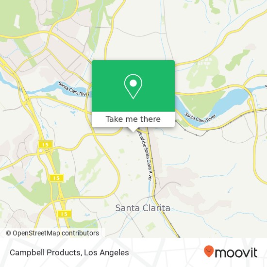 Mapa de Campbell Products