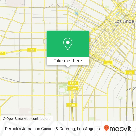 Derrick's Jamaican Cuisine & Catering map