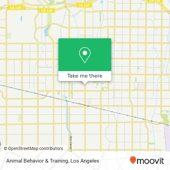Animal Behavior & Training map