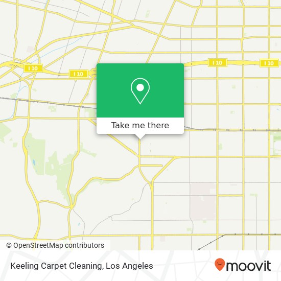 Mapa de Keeling Carpet Cleaning