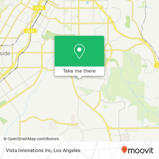 Vista Innovations Inc map