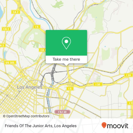 Friends Of The Junior Arts map