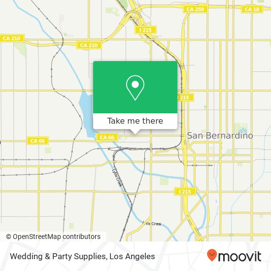 Wedding & Party Supplies map