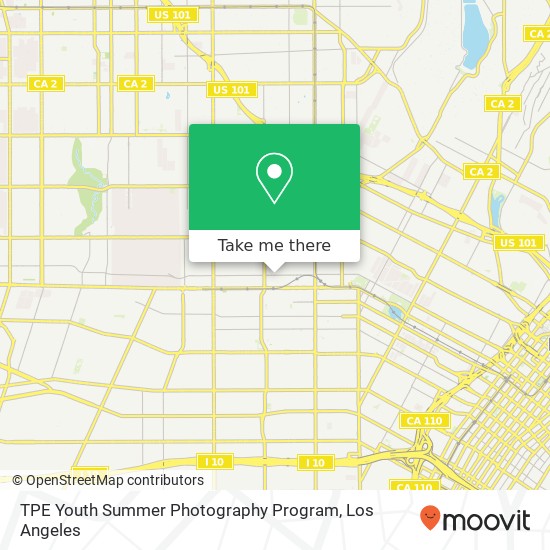 TPE Youth Summer Photography Program map