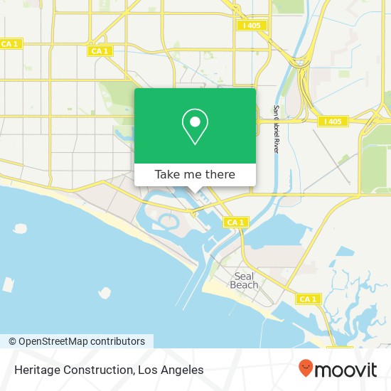 Heritage Construction map