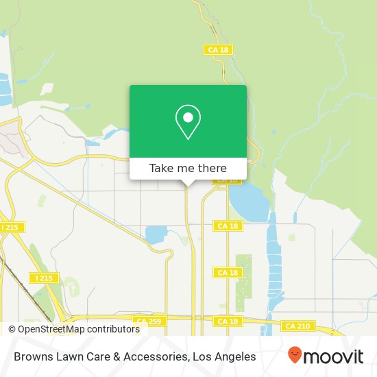 Browns Lawn Care & Accessories map