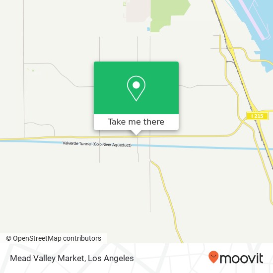 Mead Valley Market map