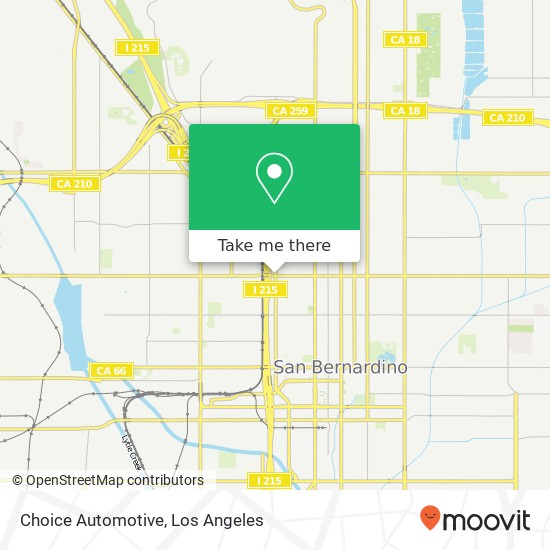 Choice Automotive map