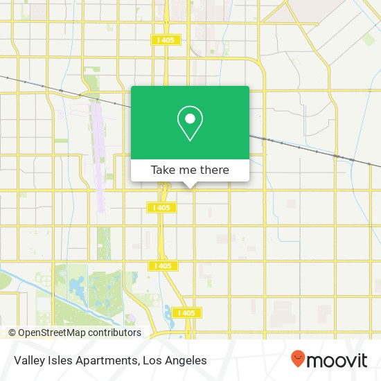 Valley Isles Apartments map