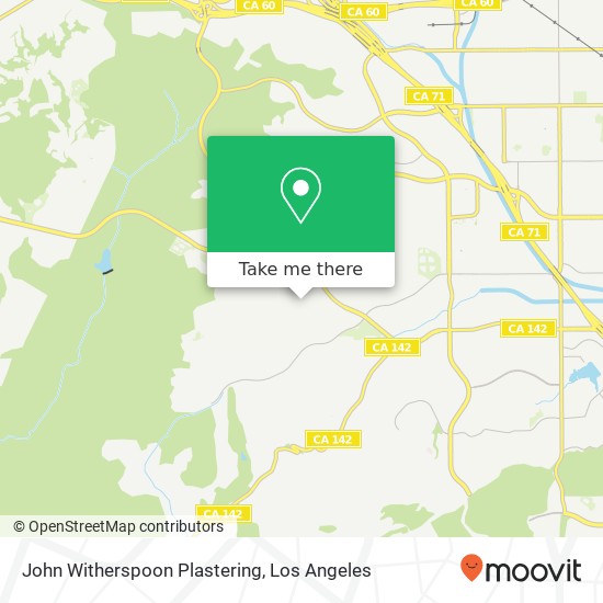 John Witherspoon Plastering map