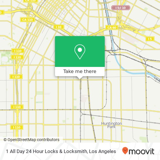 1 All Day 24 Hour Locks & Locksmith map