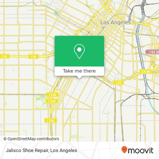 Jalisco Shoe Repair map