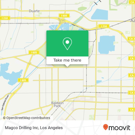 Mapa de Magco Drilling Inc