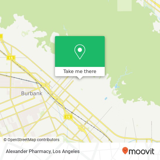 Alexander Pharmacy map