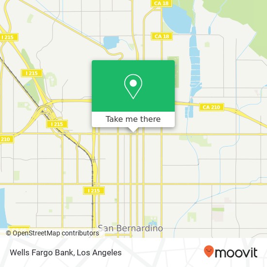 Wells Fargo Bank map