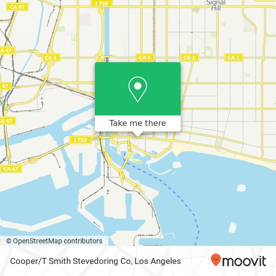 Mapa de Cooper/T Smith Stevedoring Co