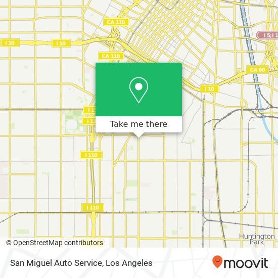San Miguel Auto Service map
