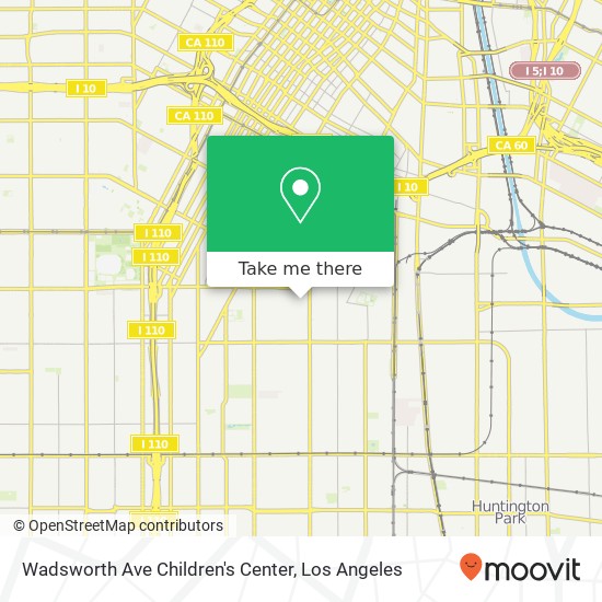 Mapa de Wadsworth Ave Children's Center