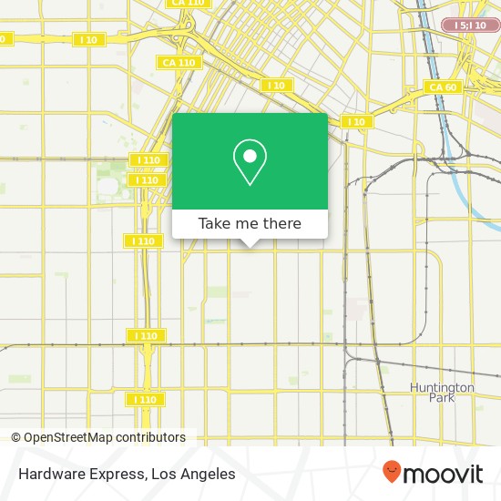 Hardware Express map