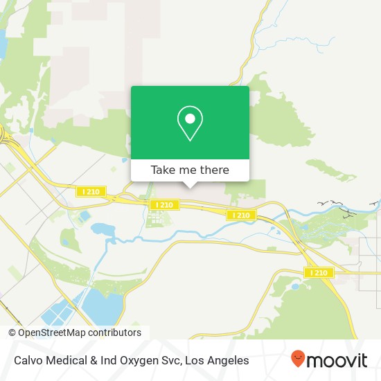 Calvo Medical & Ind Oxygen Svc map