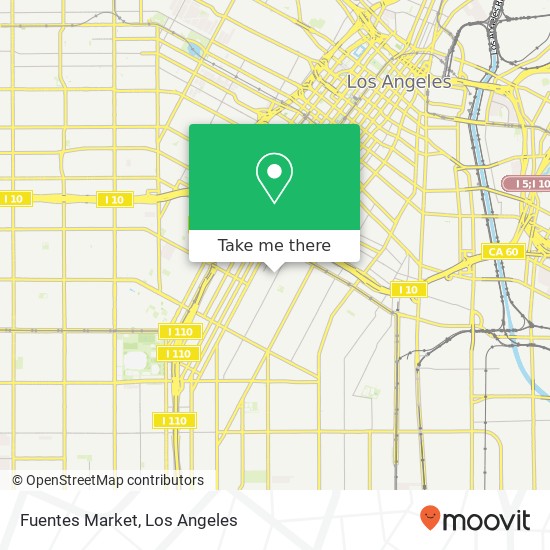Mapa de Fuentes Market