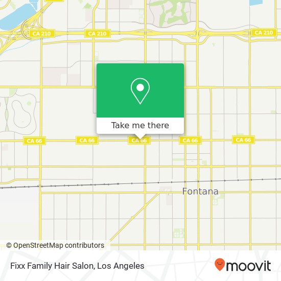 Mapa de Fixx Family Hair Salon