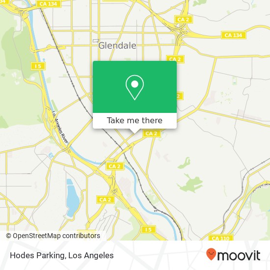 Hodes Parking map