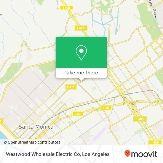 Mapa de Westwood Wholesale Electric Co